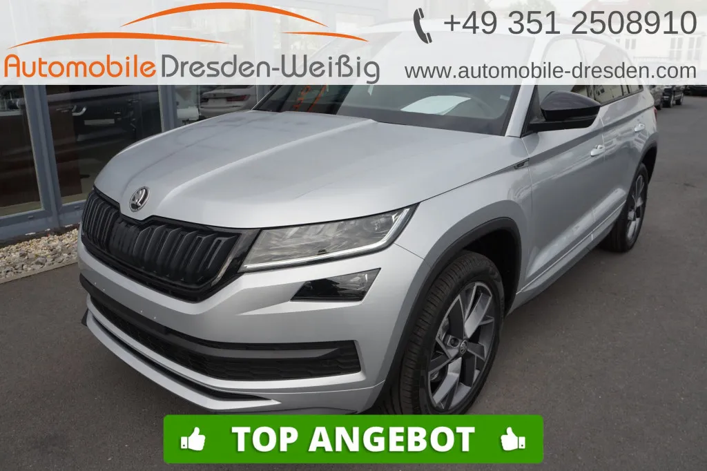 Skoda Kodiaq 2.0 TDI DSG 4X4 SPORTLINE*NAVI*ACC*PANO* Image 2