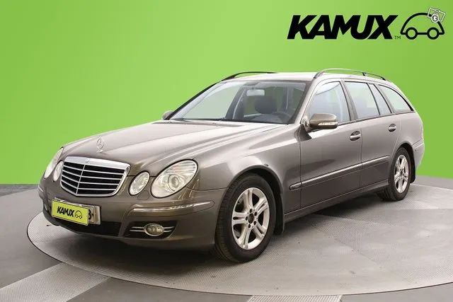 Mercedes-Benz E 220 220T CDI A / Vakionopeudensäädin / Juuri katsastettu / V-keula / Vetokoukku / 2x Renkaat / Image 6